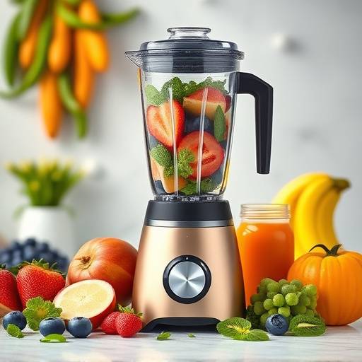 Batidora de vaso de alta potencia para preparar smoothies y batidos