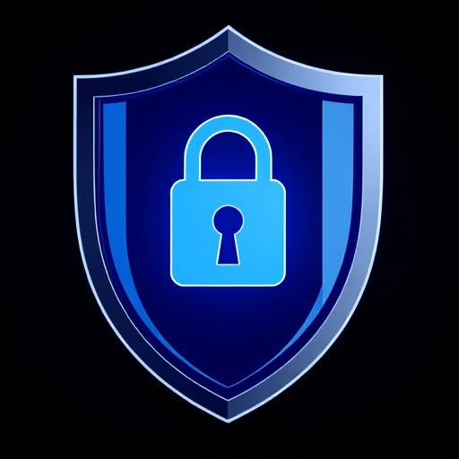 Imagen ilustrativa de un escudo con un s&iacute;mbolo de candado representando la protecci&oacute;n de datos