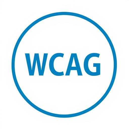 Logotipo de WCAG (Pautas de Accesibilidad al Contenido Web).